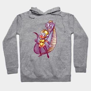 Dragon And Girl Hoodie